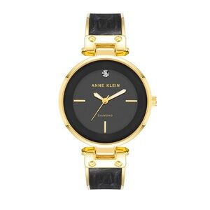 Anne Klein Diamond Accented Bangle Bracelet Watch